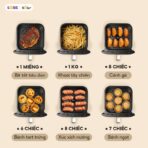 Nồi chiên không dầu Bear AF-4H15J - Giảm 80% chất béo dư thừa - Ảnh 4