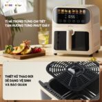 Nồi chiên không dầu Bear AF-4H15J - Giảm 80% chất béo dư thừa - Ảnh 3