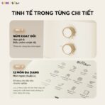 Nồi chiên không dầu Bear 5L AF-5H15I52 - Cửa kính rộng dễ quan sát - Ảnh 4