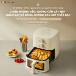 Nồi chiên không dầu Bear 5L AF-5H15I52 - Cửa kính rộng dễ quan sát - Ảnh 18