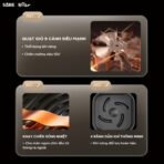 Nồi chiên không dầu Bear 5L AF-5H15I52 - Cửa kính rộng dễ quan sát - Ảnh 15