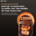 Nồi chiên không dầu Bear 5L AF-5H15I52 - Cửa kính rộng dễ quan sát - Ảnh 12