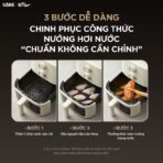 Nồi chiên không dầu Bear 5L AF-5H15I52 - Cửa kính rộng dễ quan sát - Ảnh 11