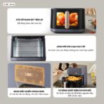 Nồi chiên không dầu Bear 6L AF-5H19I45 - Công nghệ bù ẩm - Ảnh 3