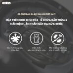 Nồi chiên không dầu Bear 6L AF-5H19I45 - Công nghệ bù ẩm - Ảnh 11