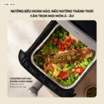 Nồi chiên không dầu Bear 6L AF-5H20J75 - Dung tích tiệc nướng BBQ - Ảnh 6