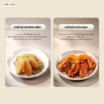 Nồi chiên không dầu Bear 6L AF-5H20J75 - Dung tích tiệc nướng BBQ - Ảnh 4