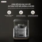 Nồi chiên không dầu Bear 6L AF-5H20J75 - Dung tích tiệc nướng BBQ - Ảnh 2