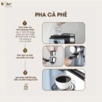 Máy pha cà phê Bear CF-B02V1 - Espresso đậm đà trong tích tắc - Ảnh 21