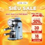 Máy pha cà phê Bear CF-B02V1 - Espresso đậm đà trong tích tắc - Ảnh 19