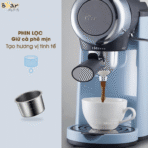 Máy pha cà phê Bear CF-B02V1 - Espresso đậm đà trong tích tắc - Ảnh 8
