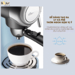 Máy pha cà phê Bear CF-B02V1 - Espresso đậm đà trong tích tắc - Ảnh 14