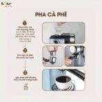 Máy pha cà phê Bear CF-B02V1 - Espresso đậm đà trong tích tắc - Ảnh 13