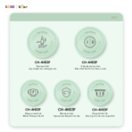 Máy xay thịt Bear