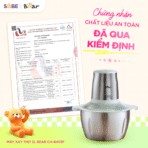 Máy xay thịt Bear 1.8L CH-4H03F - Bền bỉ, xay nhuyễn thịt rau củ - Ảnh 15