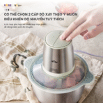 Máy xay thịt Bear 1.8L CH-4H03F - Bền bỉ, xay nhuyễn thịt rau củ - Ảnh 13