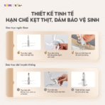 Máy xay thịt Bear 1.8L CH-4H03F - Bền bỉ, xay nhuyễn thịt rau củ - Ảnh 11