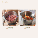 Máy xay thịt Bear 1.8L CH-4H03F - Bền bỉ, xay nhuyễn thịt rau củ - Ảnh 8