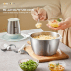 Máy xay thịt Bear 1.8L CH-4H03F - Bền bỉ, xay nhuyễn thịt rau củ - Ảnh 7