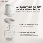 Máy xay ăn dặm Bear 0.3L CH-5H02D24 - Xay siêu mịn chỉ 8 giây - Ảnh 6