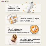 Máy xay ăn dặm Bear 0.3L CH-5H02D24 - Xay siêu mịn chỉ 8 giây - Ảnh 15