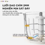 Máy xay ăn dặm Bear 0.3L CH-5H02D24 - Xay siêu mịn chỉ 8 giây - Ảnh 13