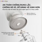 Máy xay ăn dặm Bear 0.3L CH-5H02D24 - Xay siêu mịn chỉ 8 giây - Ảnh 11