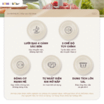 Máy xay thịt Bear