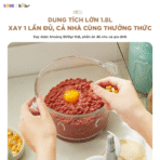 Máy xay thịt Bear 1.8L CH-5H03E33 - Cối lớn, xay thịt sạch tại nhà - Ảnh 5