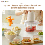 Máy xay thịt Bear 1.8L CH-5H03E33 - Cối lớn, xay thịt sạch tại nhà - Ảnh 6