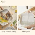 Nồi lẩu Bear 4L DHG-C40M1 - Lòng nồi đáy phẳng đa năng tiện lợi - Ảnh 5