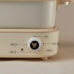 Nồi lẩu Bear 4L DHG-C40M1 - Lòng nồi đáy phẳng đa năng tiện lợi - Ảnh 2