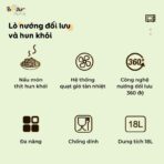 Lò Nướng và Hấp 18L Bear DKX-C20R5 - Tích hợp nướng hấp đa năng - Ảnh 10