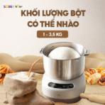 Máy trộn bột Bear 7L DM-B70V1 - Lưỡi dao S-shape nhào bột mịn - Ảnh 12