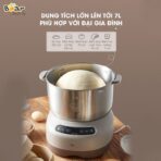 Máy trộn bột Bear 7L DM-B70V1 - Lưỡi dao S-shape nhào bột mịn - Ảnh 4