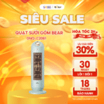 Quạt sưởi bear