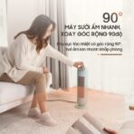 Quạt sưởi gốm Bear DNQ-C20B1 - Góc tỏa ấm 90 độ, không khô da - Ảnh 11