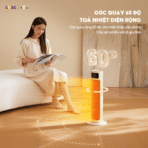 Máy sưởi Bear DNQ-P20Y5 - Làm nóng nhanh, thiết kế gọn gàng - Ảnh 12