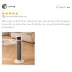 Máy sưởi Bear DNQ-P20Y5 - Làm nóng nhanh, thiết kế gọn gàng - Ảnh 2