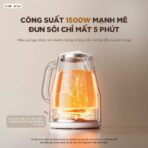 Ấm đun nước Bear 1.5L EB-5H15D - Lòng Inox 304 nguyên khối bền - Ảnh 8
