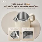 Ấm đun nước Bear 1.5L EB-5H15D - Lòng Inox 304 nguyên khối bền - Ảnh 7