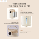 Bình thuỷ điện Bear 3L EWB-5H30C60 - Sẵn nước nóng pha trà sữa - Ảnh 2