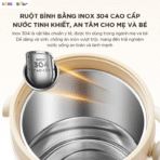 Bình thuỷ điện Bear 3L EWB-5H30C60 - Sẵn nước nóng pha trà sữa - Ảnh 13