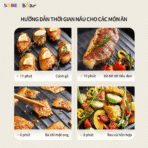 Bếp nướng điện Bear GR-4H15C - Tiệc BBQ gia đình không khói bụi - Ảnh 2