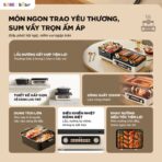 Nồi lẩu nướng Bear