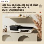 Nồi lẩu nướng Bear GR-5H22R83 - 2 ngăn nấu lẩu nướng độc lập - Ảnh 15
