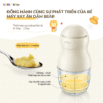 Máy xay ăn dặm Bear