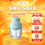 Máy xay ăn dặm Bear 0.6L GR-B06V1 - Hệ thống dao 2 tầng mịn màng - Ảnh 15