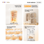 Tủ sấy quần áo Bear