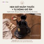 Ấm sắc thuốc Bear HTM-4H40X - Tự động sắc giữ trọn tinh túy - Ảnh 11